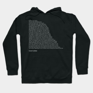 Grant Cardone Quotes Hoodie